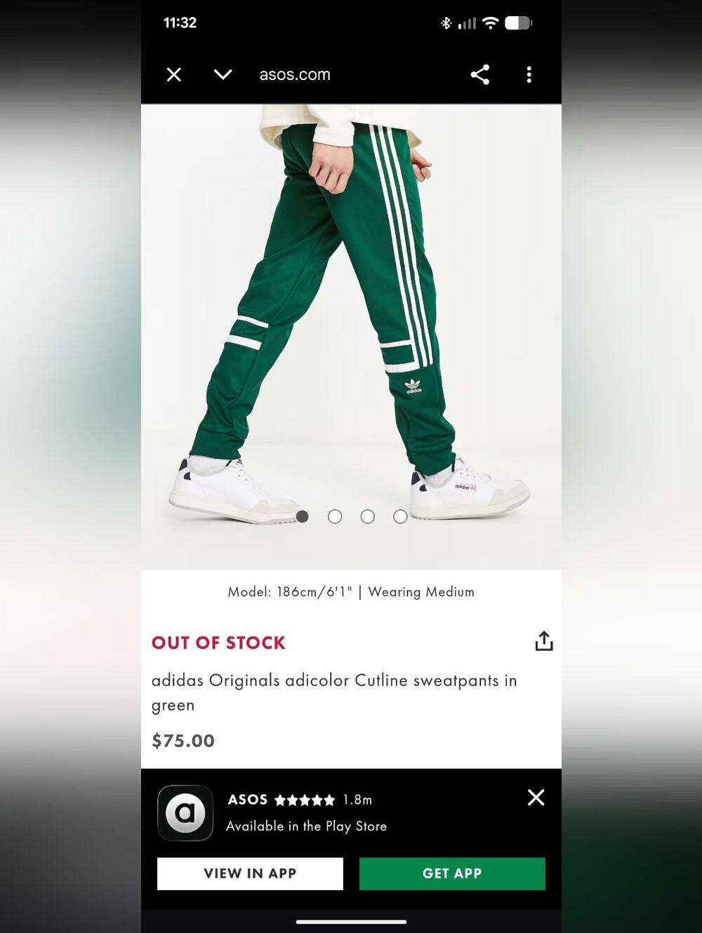 Adidas Original Adicolor Cutline Blokecore Sweatpants